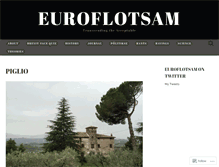 Tablet Screenshot of euroflotsam.com